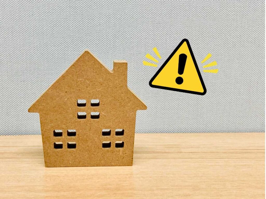 不動産投資で物件購入後に失敗する例のイメージ